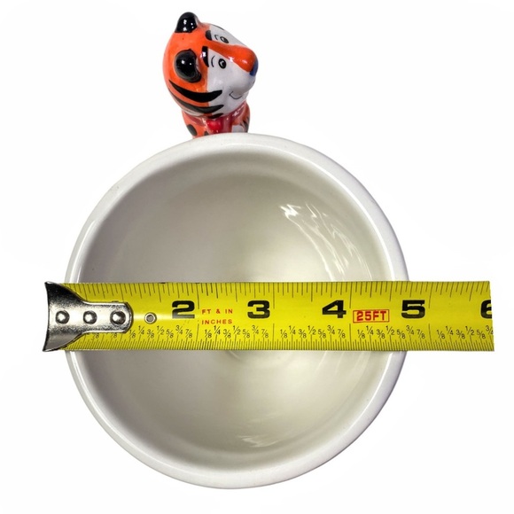 Kellogg's Frosted Flakes 2001 Tony The Tiger Cereal Bowl Coffee Mug - Picture 8 of 11